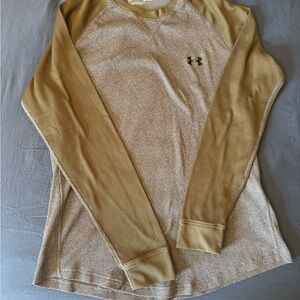 Mens Under Armour Waffle Long Sleeve Top Size Medium
